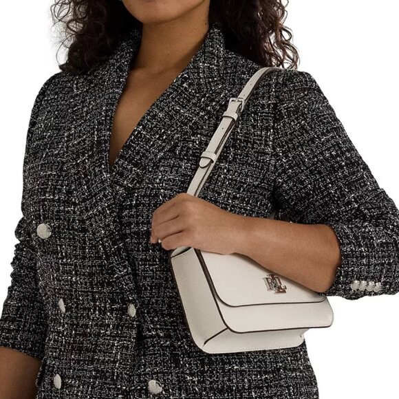 1/2 PRICE ✅Lauren Ralph Lauren SOPHEE Lizard Embossed Leather Bag✨ NWT +Dust Bag - Picture 12 of 17